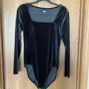 Velvet bodysuit